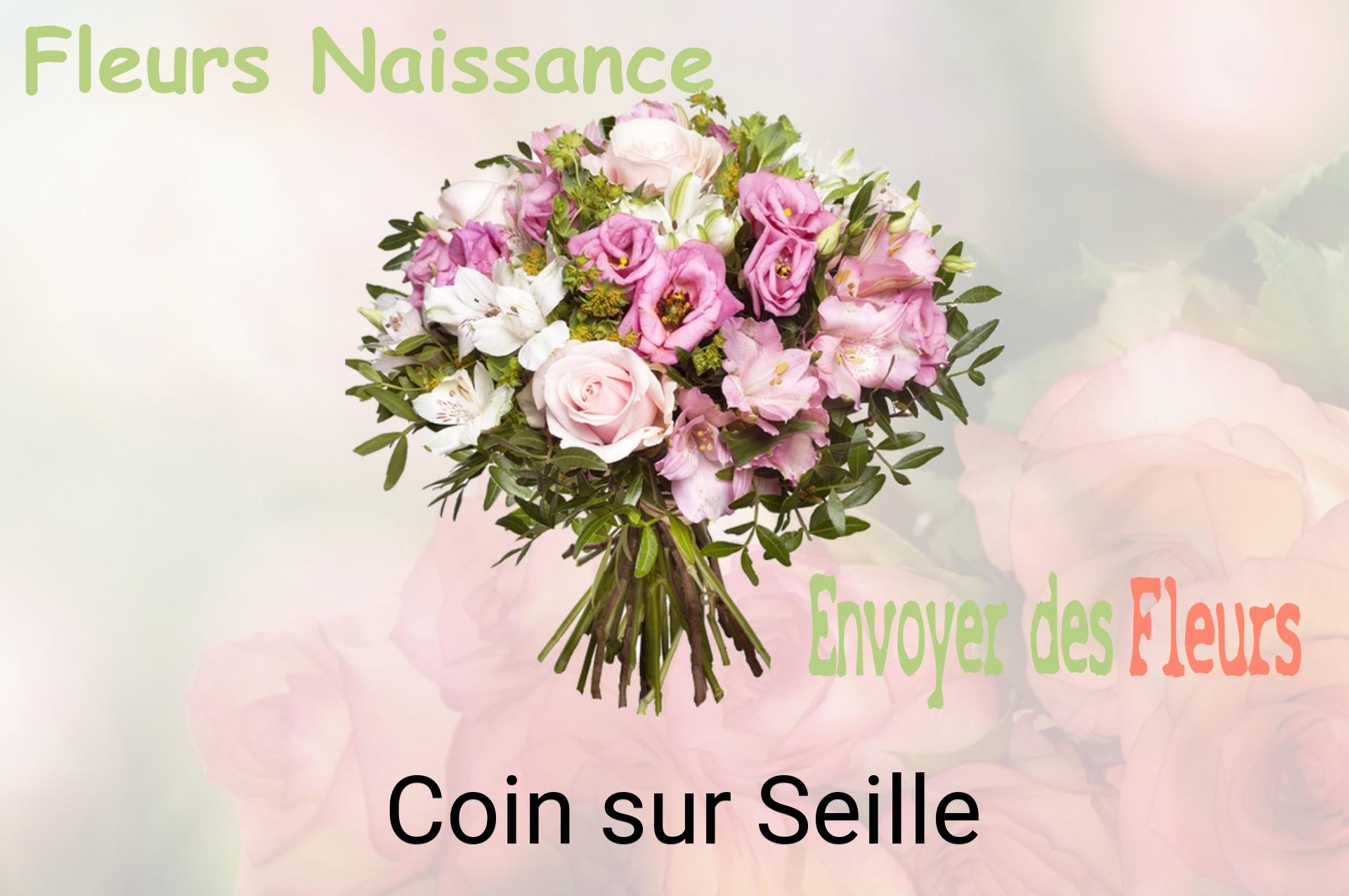 Bouquet de fleurs de naissance livré à Coin-sur-Seille